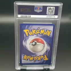 Professor Oak 88/102 1ST EDITION 3D GRAY STAMP Shadowless PSA 6 POKEMON CARD - Image 5