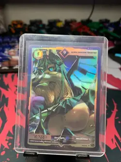 Gamersupps Trickywi: Alien Dragon VCard Promo Card (HOLO) - Image 2