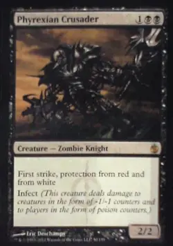 Phyrexian Crusader - Mirrodin Besieged: #50, Magic: The Gathering Lp C283 - Image 1