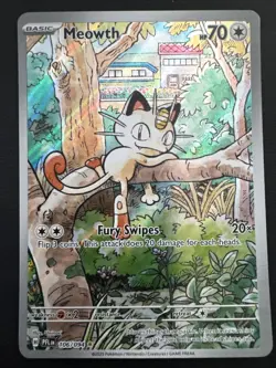 Meowth # 106/094 IR | Pokemon TCG - Phantasmal Flames - Image 1