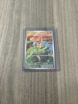 Pokemon Black Bolt / White Flare Victini SVP 208 Promo Illustration Rare NM - Image 1