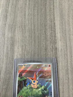 Pokemon Black Bolt / White Flare Victini SVP 208 Promo Illustration Rare NM - Image 3