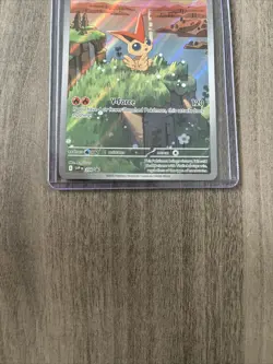 Pokemon Black Bolt / White Flare Victini SVP 208 Promo Illustration Rare NM - Image 4