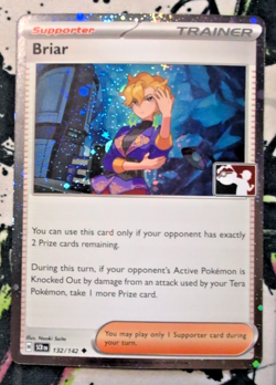 Briar 132/142 Holo Pokemon Play! Prize Pack Series 7 - Image 1