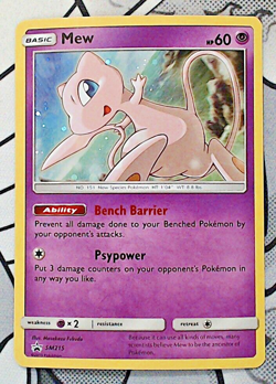 Mew SM215 Pokemon Sun & Moon - Image 1