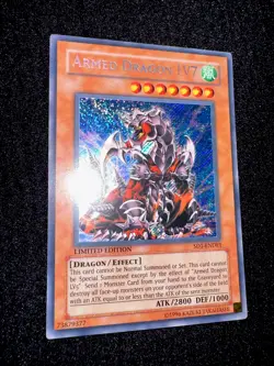 🔥YUGIOH • ARMED DRAGON LV7 • SECRET RARE • SD1-ENDE1 • LIMITED EDITION • VLP🔥 - Image 5