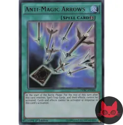 Yugioh Anti-Magic Arrows DPBC-EN004 Ultra Rare 1st Edition NM - Image 1