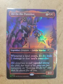 Zo-Zu the Punisher -Foil Near Mint MTG Secret Lair Countdown Kit - Image 1