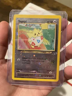 Togepi 2001 Southern Islands 4/18 Reverse Holo Pokemon Card - Image 1