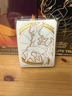 Brilliant Stars Arceus Pokemon TCG ETB 65 Card Sleeves New & Sealed - Image 1