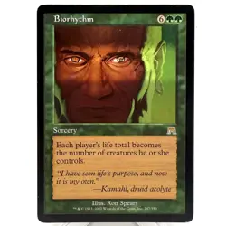 M:tG Biorhythm Onslaught MP Moderate Play - Image 1