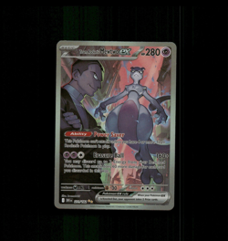 FAN-ART READ DESCRIPTION BELOW HOLO Mewtwo Card Mewtwo Pokemon Card p1 - Image 1