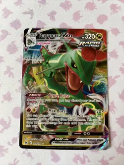 Pokemon TCG Rayquaza VMAX Crown Zenith 101/159 Holo Ultra Rare - Image 1