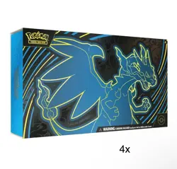💎 Pokemon Mega Charizard X ex UPC Factory Sealed Case (4x UPC) 🍀 - Image 1