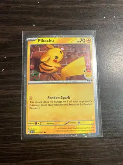 Pokemon Pikachu 051 /162 Stamped 2026 Pokemon Day 30 Promo TCG - Image 1