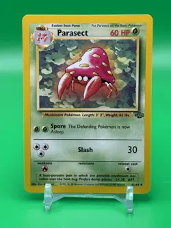 Pokemon TCG Parasect 41/64 Regular Unlimited Uncommon Jungle L5 NM Near Mint - Image 1