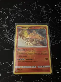 Pokemon TCG Shining Ho-Oh SM70 Black Star Promo 2017 NM-MINT - Image 1