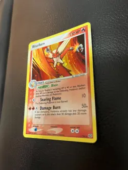 Blaziken 1/106 Holo Rare Pokemon EX Emerald NEAR MINT Vintage - Image 5