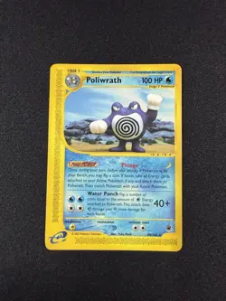 Poliwrath Expedition Base Set 60/165 Rare Vintage Pokemon TCG Card - Image 1