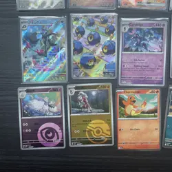 Pokemon joblot bundle. Pokemon bundle. 15 x cards mixed languages. Charizard/IR - Image 4