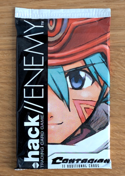 Contagion ~ Dot Hack Enemy ~ TCG ~ Sealed 11 Card Booster Pack!! 9781884927805 - Image 1