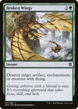 MTG Broken Wings - Zendikar Rising (ZNR) NM #181 - Image 1