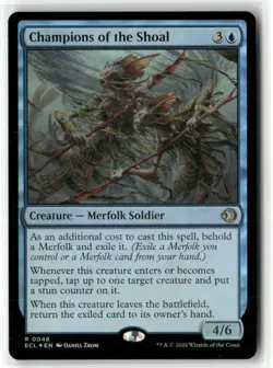 Champions Of The Shoal Lorwyn Eclipsed Regular MTG NM MAGIC - Image 1