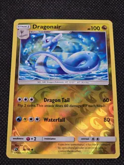 Dragonair 36/70 Dragon Majesty Reverse Holo Pokemon Card VLP -- L37 - Image 2