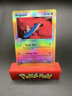 Pokemon TCG Dragonair - EX Dragon - 14/97 Reverse Holo Rare MP/crease - Image 1