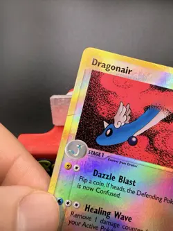 Pokemon TCG Dragonair - EX Dragon - 14/97 Reverse Holo Rare MP/crease - Image 2