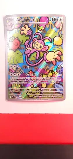 AMBIPOM 107/094 PHANTASMAL FLAMES POKEMON (ILLUSTRATION RARE, NM) - Image 1