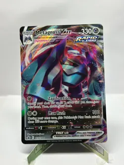 Metagross VMAX 113/198 - Pokemon TCG: Chilling Reign Ultra Rare NM - Image 1