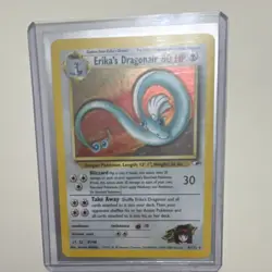 Pokemon Erika's Dragonair 004/132 Gym Heroes Holo Rare 80 HP Unlimited - Image 1