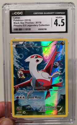 Pokemon TCG Latias XY78 Black Star Promo Holo NM CGC Grade 4.5 - Image 1