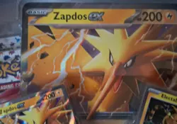 Original Genuine Pokemon TCG Scarlet & Violet 151 Zapdos ex Collection Box Rare - Image 3