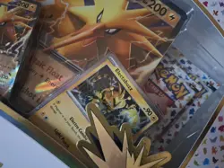 Original Genuine Pokemon TCG Scarlet & Violet 151 Zapdos ex Collection Box Rare - Image 5
