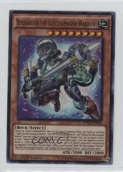 Berserkion the Electromagna Warrior 1st Ed. YuGiOh Structure Deck: Yugi Muto - Image 1