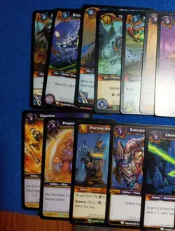 WoW TCG Bulk Lot, 75 Cards, NM - LP Condition, Vintage, World of Warcraft - Image 2