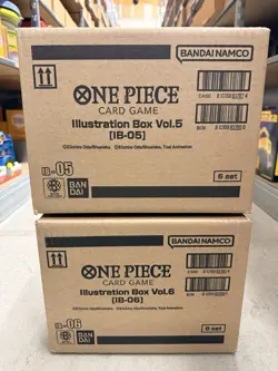 One Piece Card Game: Illustration Box (IB-05) Vol.5 and Vol.6. SEALED BOXES NEW - Image 1