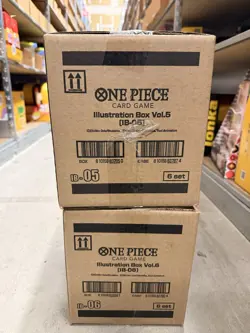 One Piece Card Game: Illustration Box (IB-05) Vol.5 and Vol.6. SEALED BOXES NEW - Image 2
