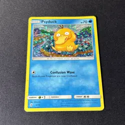 Psyduck 2/12 McDonalds 2018 Holo Promo Pokemon Card TCG Moderate Play - Image 1