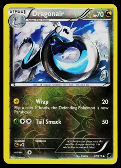 Pokemon Card - Dragonair Plasma Freeze 82/116 Uncommon Reverse Holo - Image 1