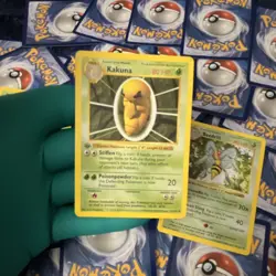 Pokemon TCG Base Set Weedle 13/102 Kakuna 33/102 Beedrill 17/102 Cards - Image 4