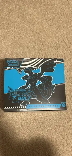 Pokemon TCG: Black Bolt Scarlet & Violet Elite Trainer Box * Factory Sealed - Image 2