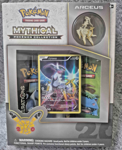 Mythical Pokemon Collection Box Arceus XY116 Promo Sealed New 2016 Generations! - Image 1