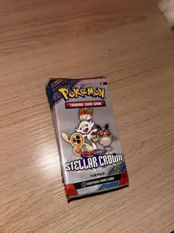 Pokemon Trading Cards Scarlet & Violet Stellar Crowd Fun Pack 20 packs x 3 cards - Image 1
