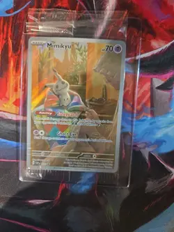 (SEALED) Mimikyu SVP075 Pokemon Center Stamp Black Star Promo SVP EN 075 Pokemon - Image 1