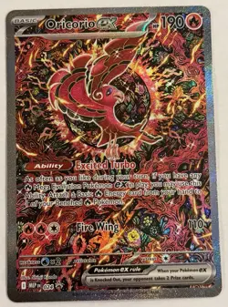 Pokemon Oricorio ex 024 Me: Mega Evolution Promo Holo Basic Card TCG - Image 1