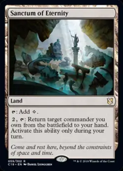 MTG English Sanctum of Eternity NM Normal Commander 2019 - Image 1