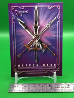 Swords of Dark Master Thousand Arms 17 Card Amada 1999 Japanese - Image 2